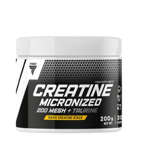 CREATINE MICRONIZED 200 MESH + TAURINE 200g JAR