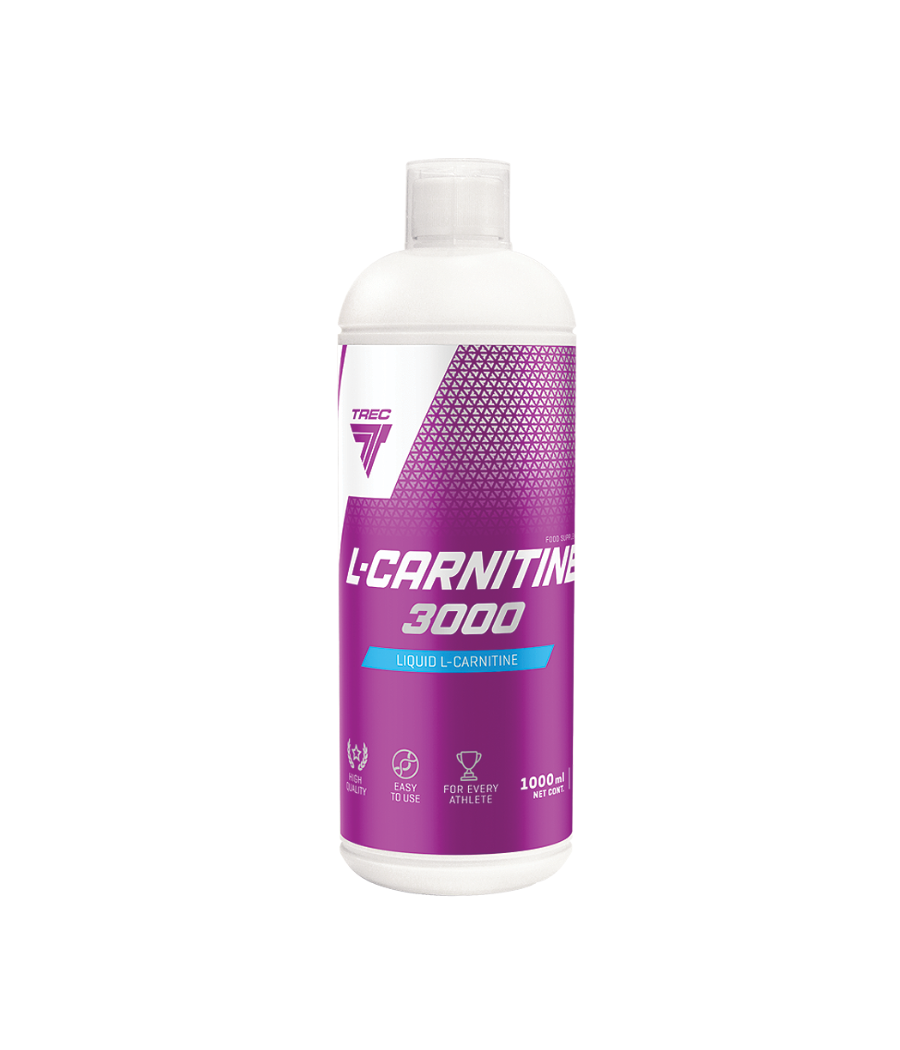 L-CARNITINE 3000 1000ml CHERRY – низкокалорийный продукт от TREC NUTRITION, купить в Bombbar