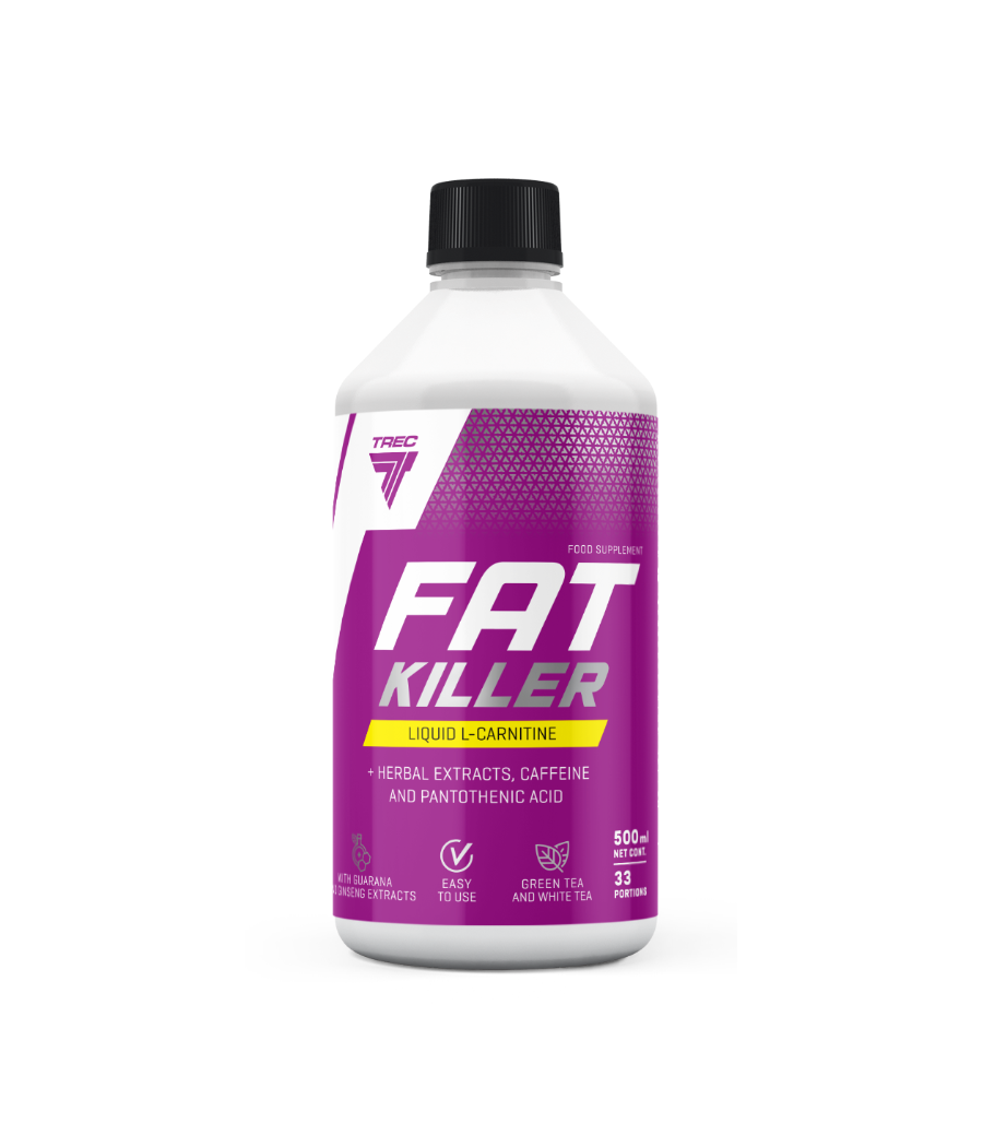 FAT KILLER (Rasva tapja) Troopiline maitse "TREC NUTRITION", 500 ml – madala kalorsusega toode firmalt TREC NUTRITION, osta Bombbar-ist