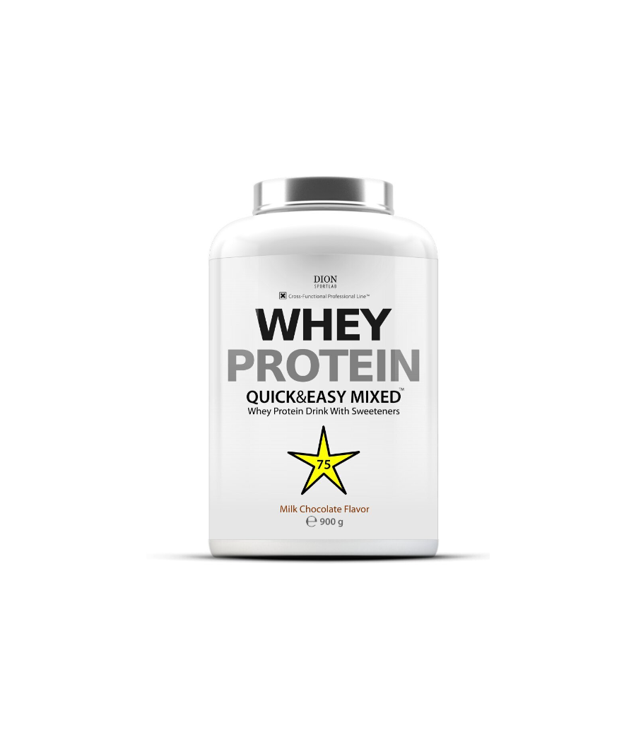 WHEY PROTEIN milk choco 900 gr – low-calorie product from DION Sportlab, buy in Bombbar