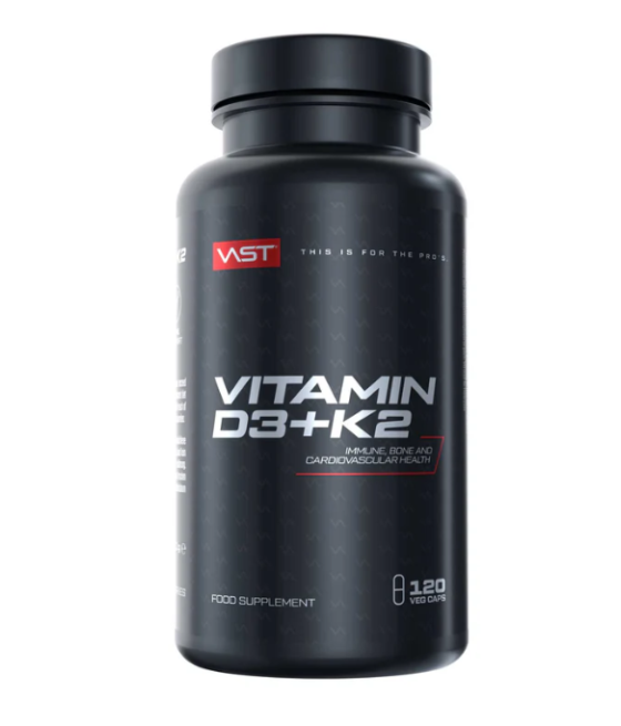 VAST Vitamin D3 + K2 120 veg. kaps.