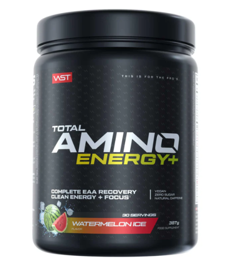 VAST TOTAL AMINO ENERGY+ EAAS + NATURAL CAFFEINE WATERMELON ICE 387GR