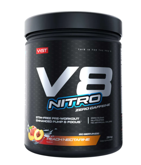 VAST V8 NITRO ULTIMATE PUMP & FOCUS BOOSTER PEACH NECTARINE 364 GR