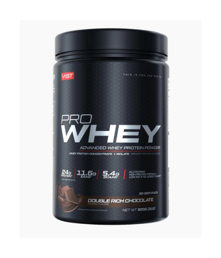 VAST PRO WHEY  DOUBLE RICH CHOCOLATE 900g