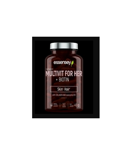 ESSENSEY MULTIVIT FOR HER + BIOTIN 90cap EN_DE