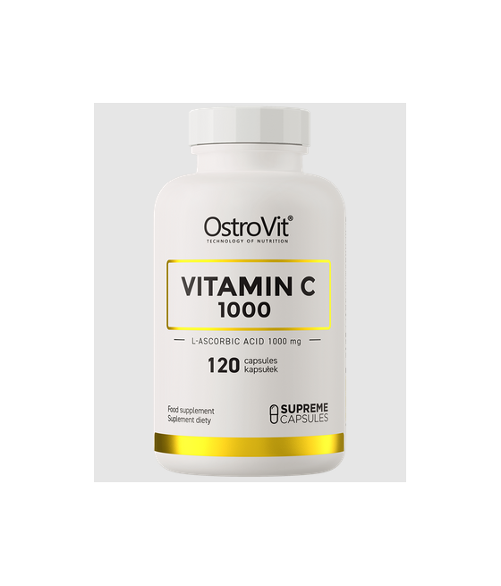 Vitamiin C 1000 mg "OstroVit", 120 kapslit