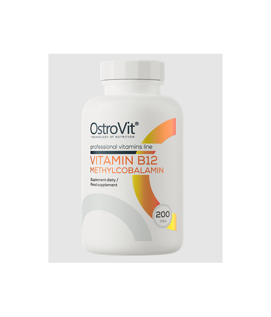 OSTROVIT Vitamin B12 Methylcobalamin, 200 tabletid