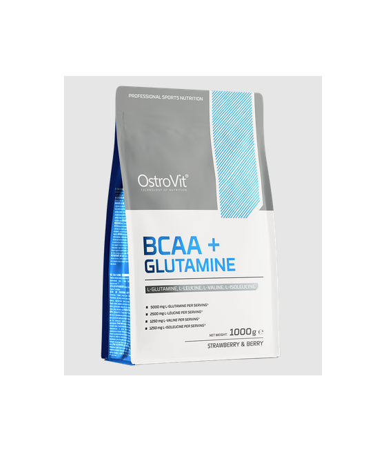 BCAA + Glutamiin Maasika...