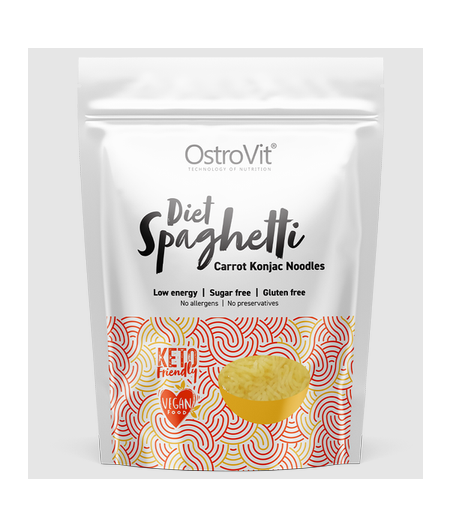 OstroVit Diet Spaghetti Carrot Konjac Noodles 400 g