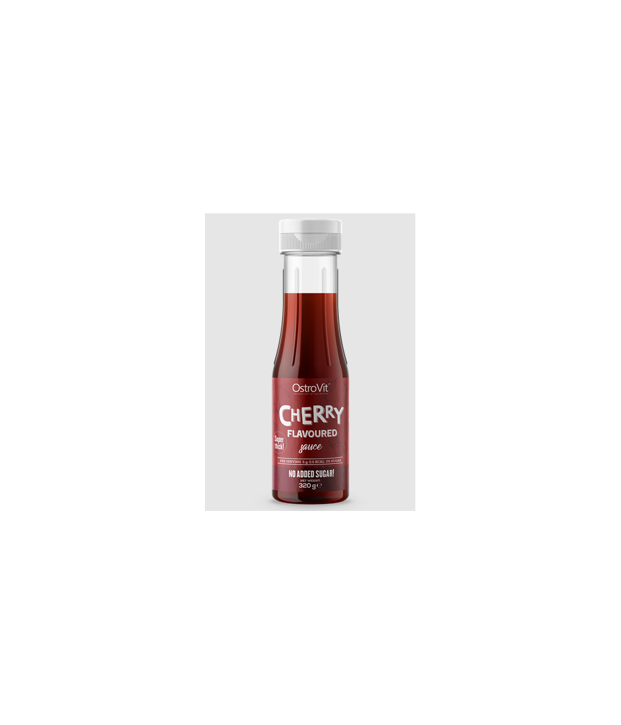 OstroVit Cherry Flavoured Sauce 320 g cherry – низкокалорийный продукт от Ostrovit, купить в Bombbar