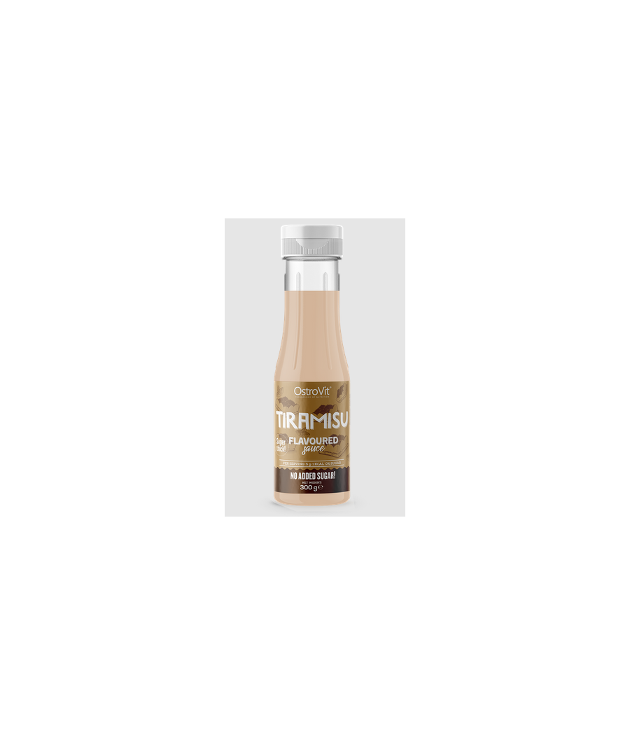 OstroVit Tiramisu flavored sauce 300 g tiramisu – низкокалорийный продукт от Ostrovit, купить в Bombbar