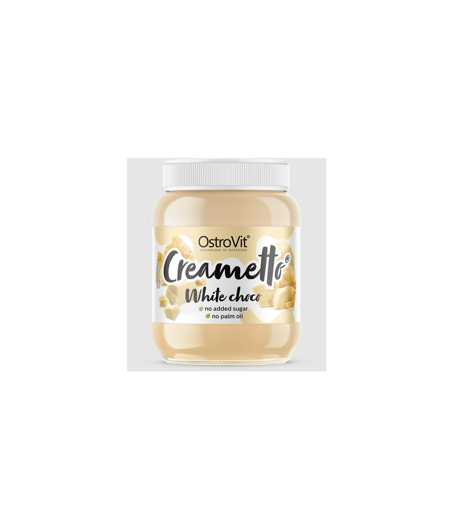 OstroVit Creametto 350 g white chocolate – low-calorie product from Ostrovit, buy in Bombbar