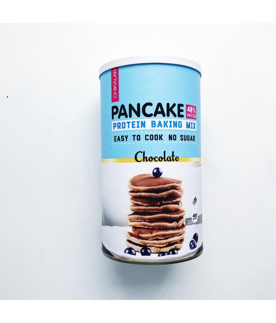 Šokolaadi maitse pancake pulber – low-calorie product from Chikalab, buy in Bombbar