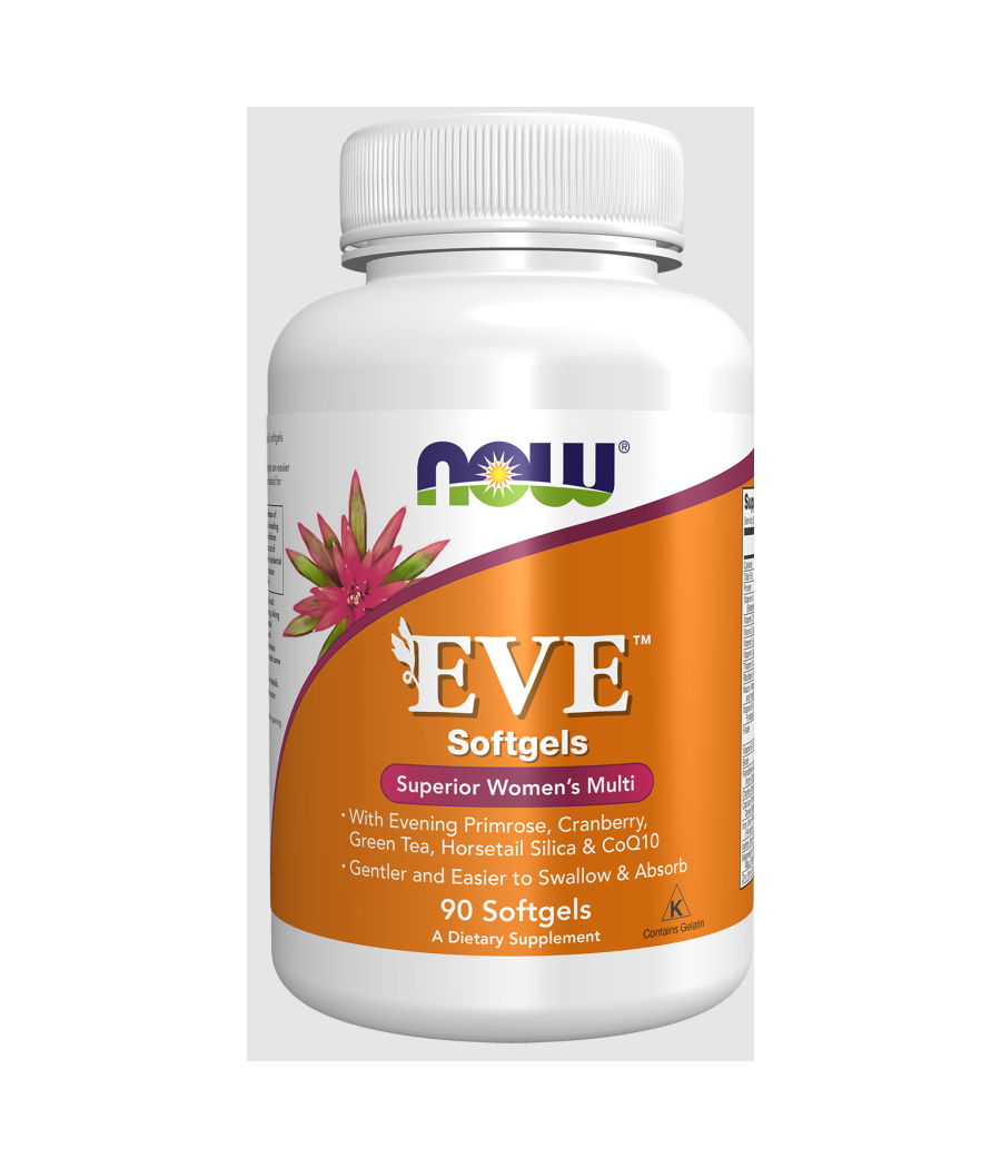 NOW Foods	 Eve Superior Women's Multi - 90 softgels – низкокалорийный продукт от NOW, купить в Bombbar