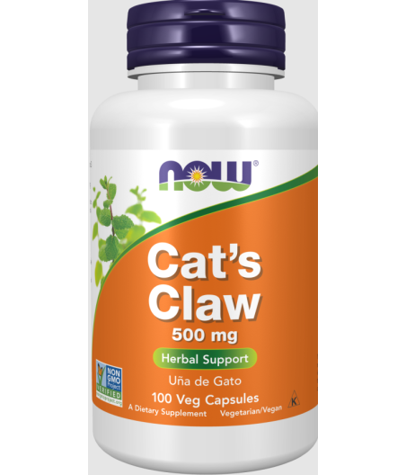 NOW Cat's Claw, 500mg - 100 vegan capsules