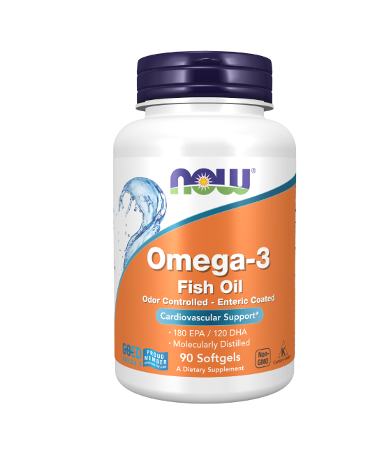 NOW Foods	 Omega-3 Enteric...