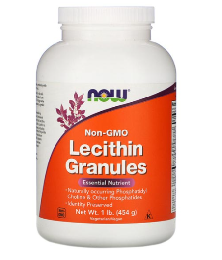 Letsitiini graanulid Non-GMO "NOW Foods", 454 g