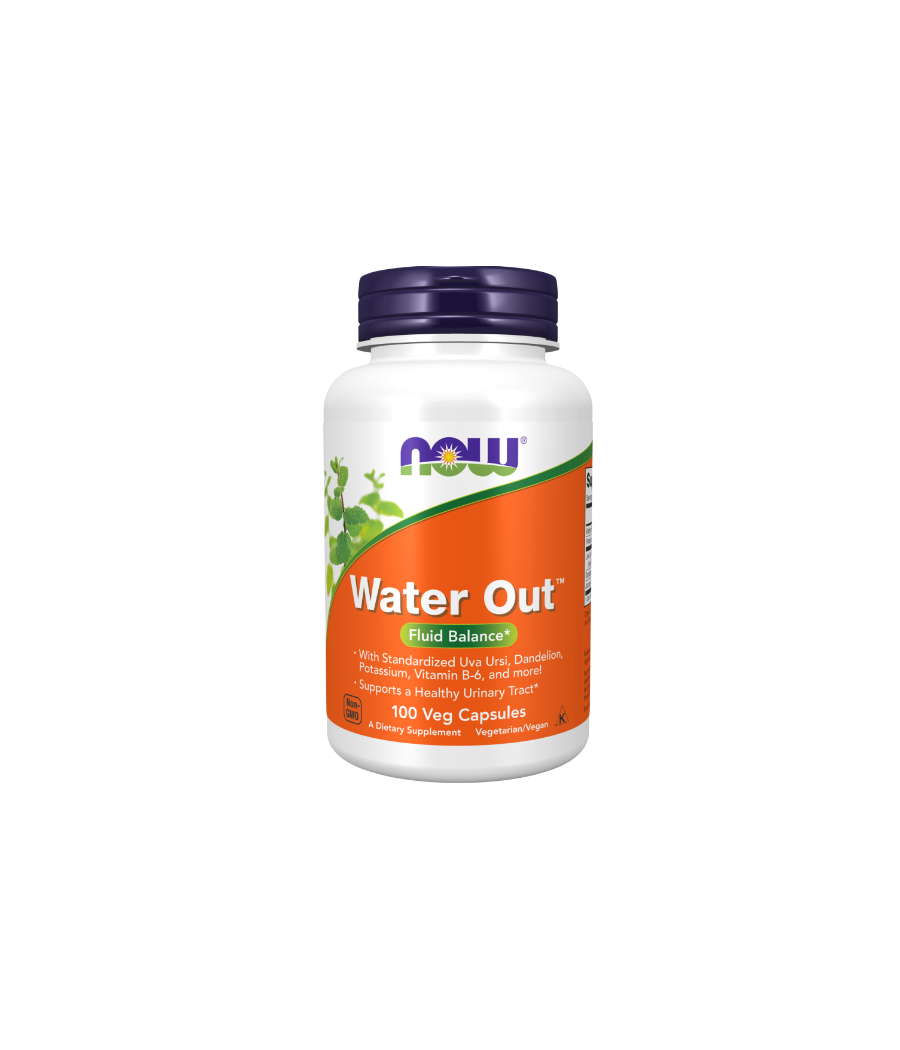 NOW Foods	 Water Out - 100 vcaps – низкокалорийный продукт от NOW, купить в Bombbar