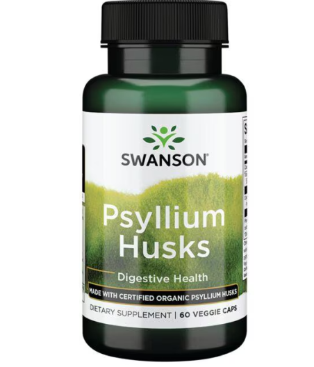 Psülliumi kestad, 625 mg "Swanson", 60 veg kapslit