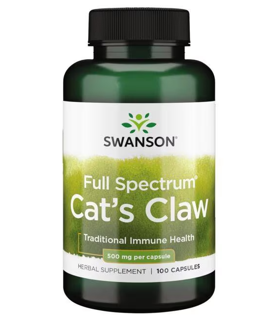 Swanson	Cat's Claw, 500mg -...