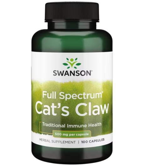 Swanson	Cat's Claw, 500mg - 100 caps