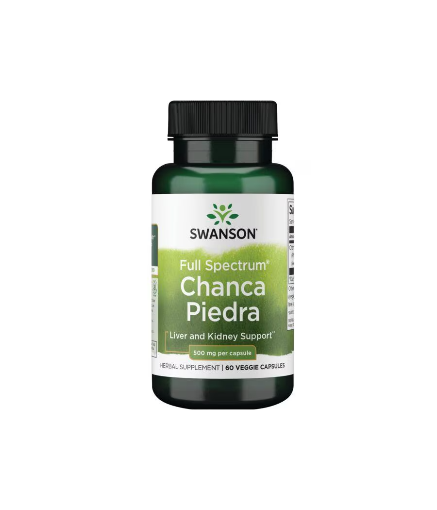 Swanson	Full Spectrum Chanca Piedra, 500mg - 60 vcaps – low-calorie product from SWANSON, buy in Bombbar