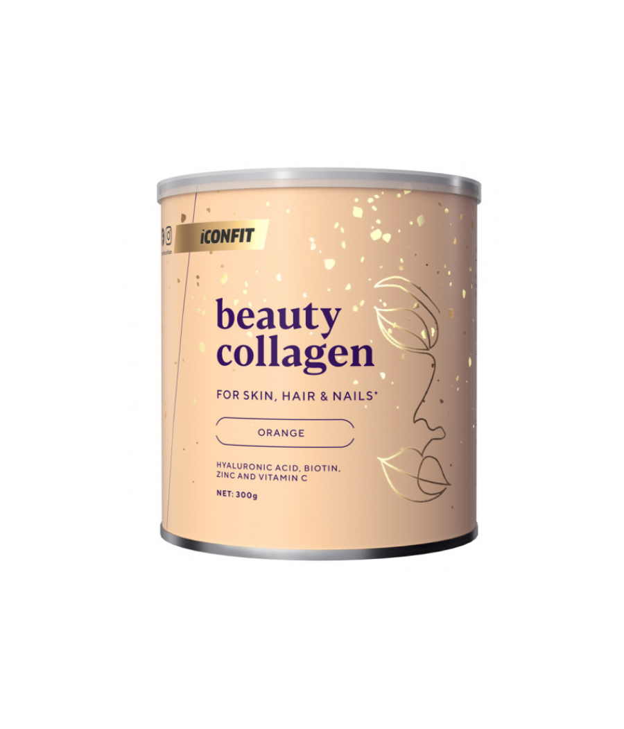 Kollageenipulber "Beauty Collagen" Apelsiinimatseline "ICONFIT", 300 g – madala kalorsusega toode firmalt ICONFIT, osta Bombbar-ist