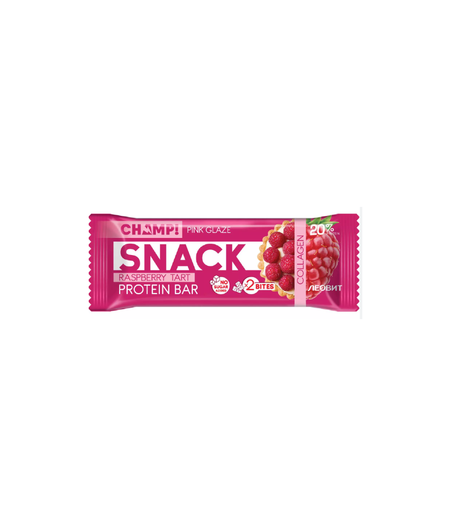 Protein Bar Champ! Snack "Raspberry Tart", 40g - Леовит – low-calorie product from ЛЕОВИТ, buy in Bombbar