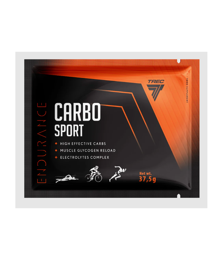 CARBO SPORT 37,5g PINEAPPLE – низкокалорийный продукт от TREC NUTRITION, купить в Bombbar