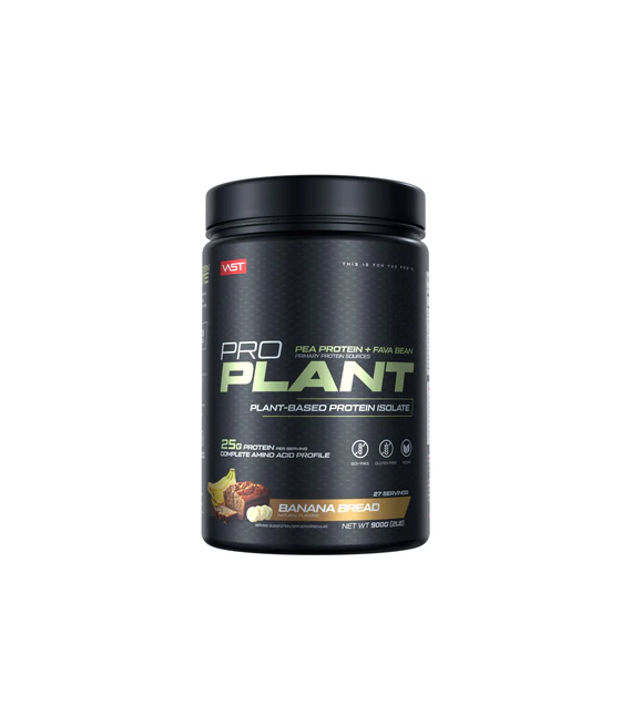 PRO PLANT Planted-Based Protein Isolate, 900g, Banana Bread