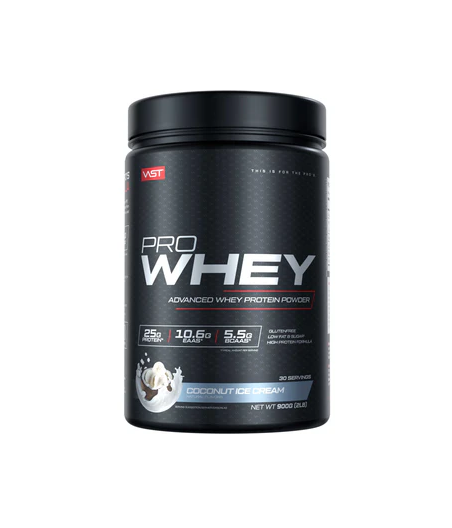 VAST PRO WHEY, 900g Dose, Coconut Ice Cream