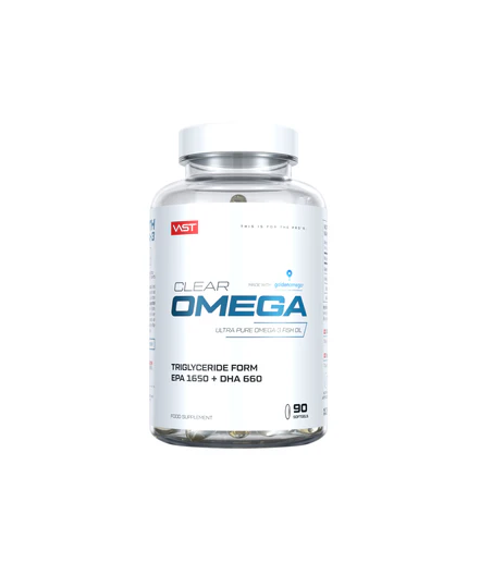 VAST CLEAR OMEGA ULTRA PURE OMEGA-3 FISHOIL 90 Softgels