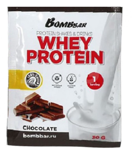 Whey Protein Šokolaadi maitse "Bombbar", 30 g