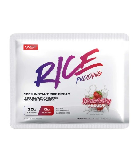 Instant Rice Pudding "Double Strawberry", 36.1g - VAST