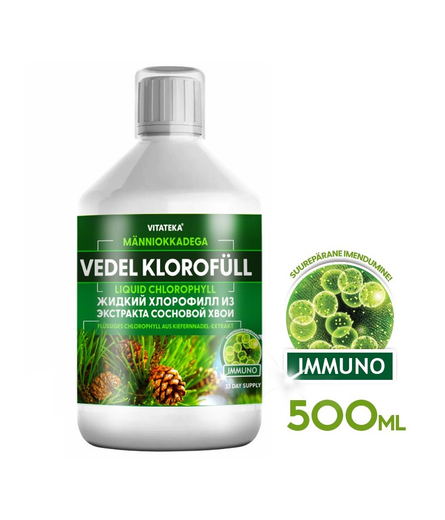 Liquid chlorophyll pine needle extract, 500 ml - VITATEKA – low-calorie product from VITATEKA, buy in Bombbar