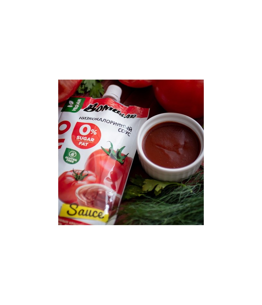 Sauce "Sweet Tomato" Low-Calorie, 240 g - BOMBBAR – low-calorie product from Bombbar, buy in Bombbar