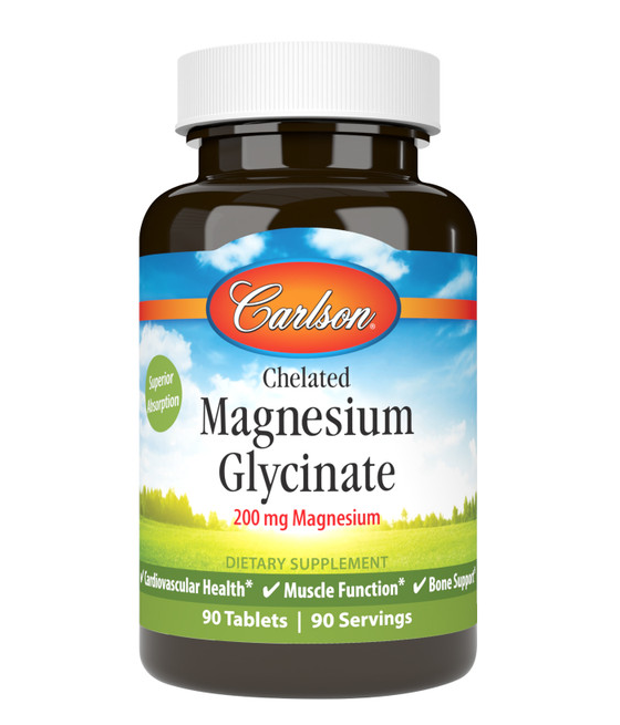 Chelated Magnesium, 200mg, N180, Carlson