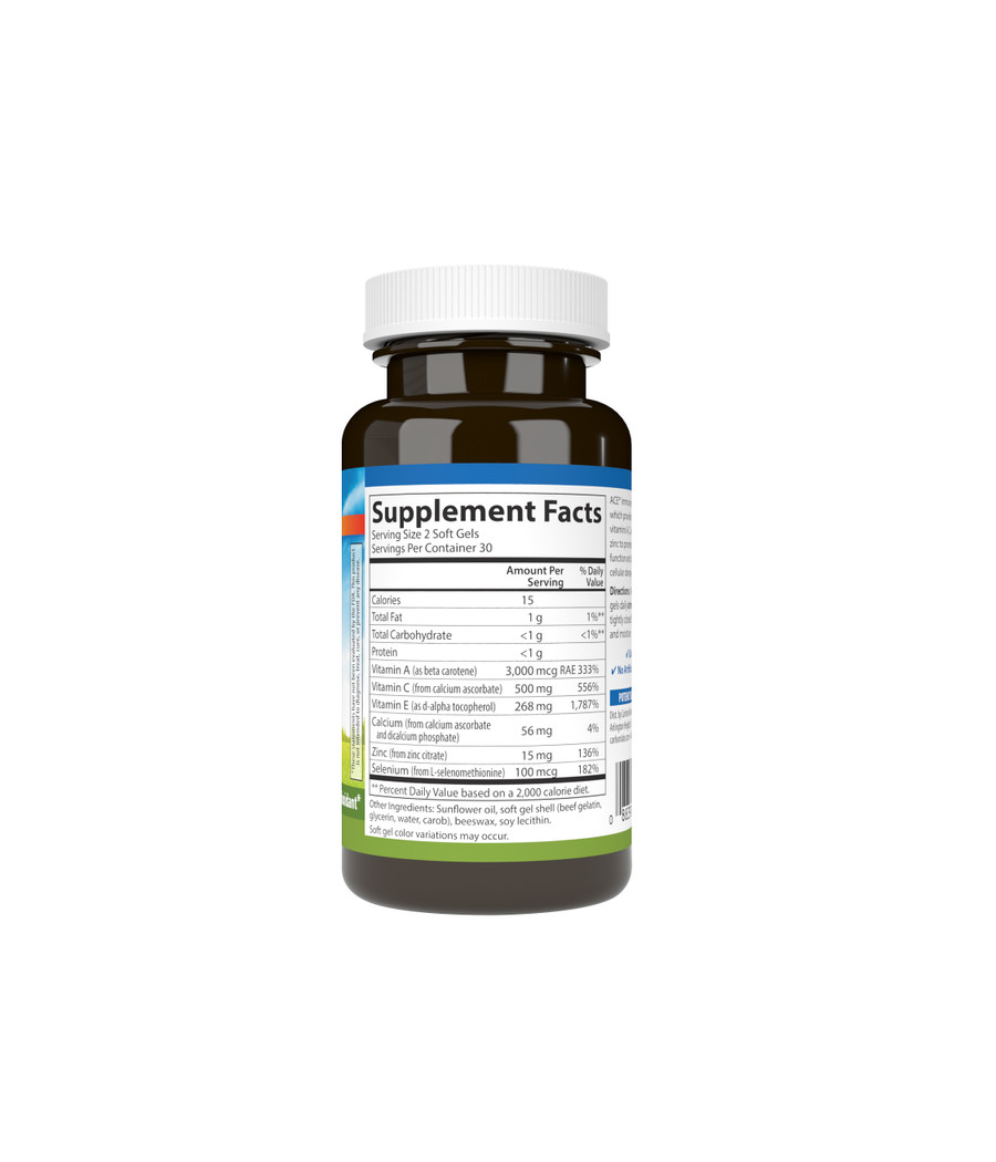 ACES + Zn, 60 softgels - Carlson – low-calorie product from Carlson, buy in Bombbar