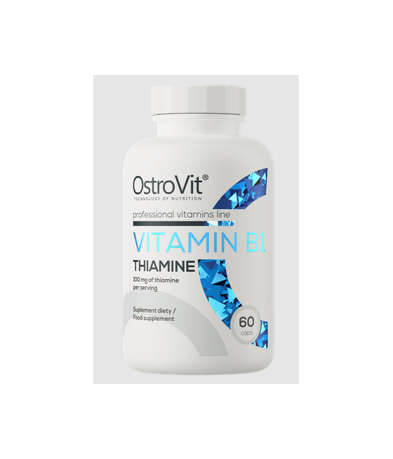 Vitamiin B1 Tiamiin, 60 kapslit - OstroVit