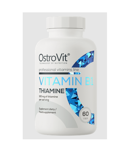 Vitamiin B1 Tiamiin, 60 kapslit - OstroVit