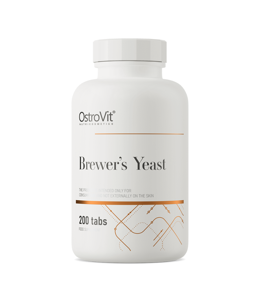 Brewer's Yeast, 200 tablets - OstroVit – low-calorie product from Ostrovit, buy in Bombbar