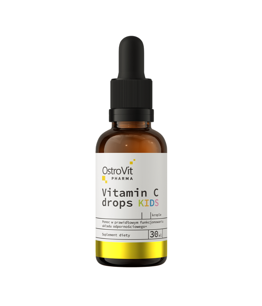 Vitamin C KIDS drops, 30 ml - OstroVit – low-calorie product from Ostrovit, buy in Bombbar