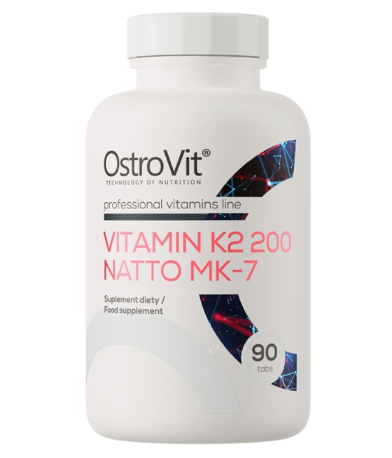 Vitamin K2 200 Natto MK-7, 90 tablets - OstroVit