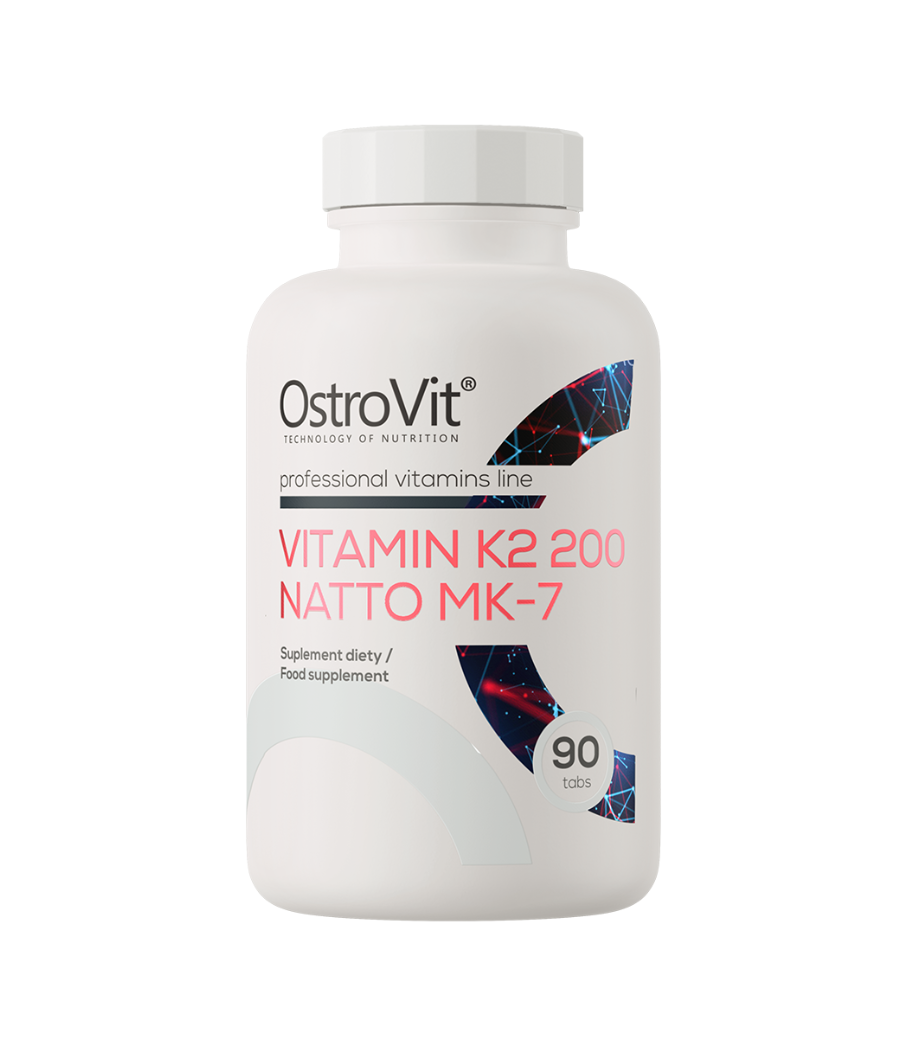 Vitamin K2 200 Natto MK-7, 90 tablets - OstroVit – low-calorie product from Ostrovit, buy in Bombbar