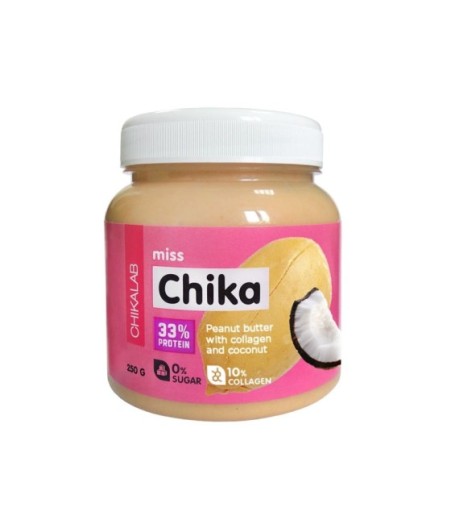 MISS CHIKA Maapähklipasta kookosega