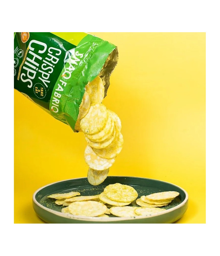 SNAQ FABRIQ Protein Chips "Pickled cucumbers", 50 g – low-calorie product from Snaq Fabriq, buy in Bombbar