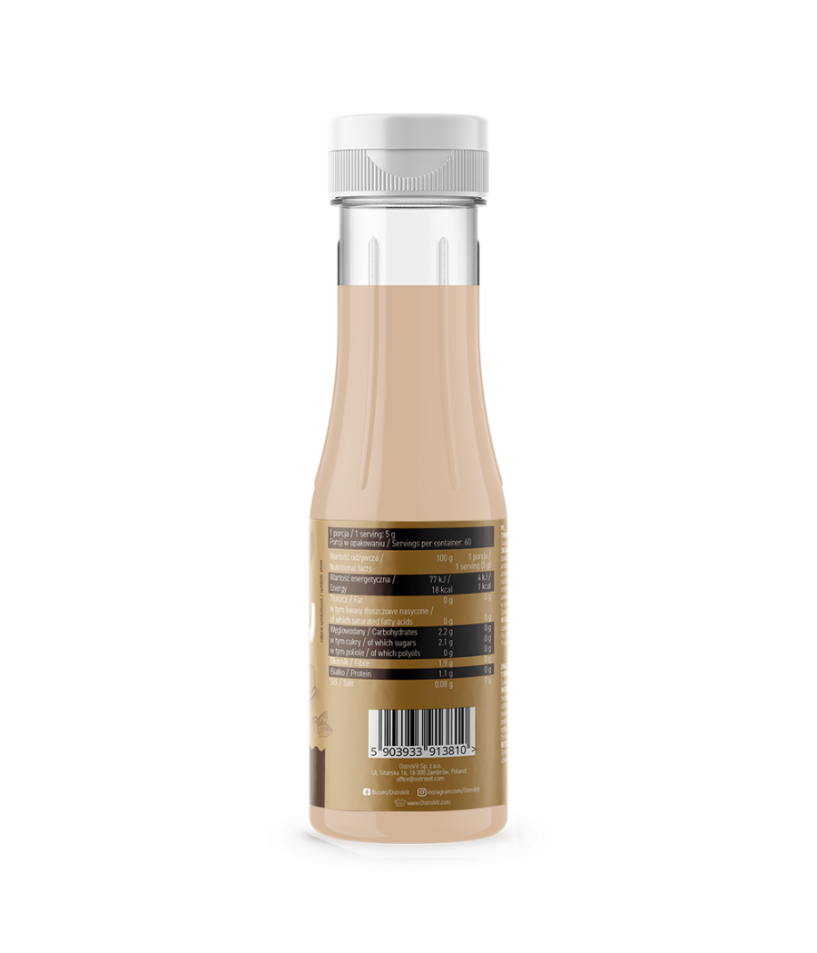 OSTROVIT Tiramisu flavored sauce, 300 g – low-calorie product from Ostrovit, buy in Bombbar