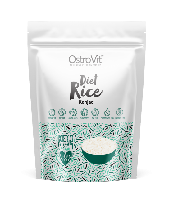 OSTROVIT Diet Rice Konjac, 400 g