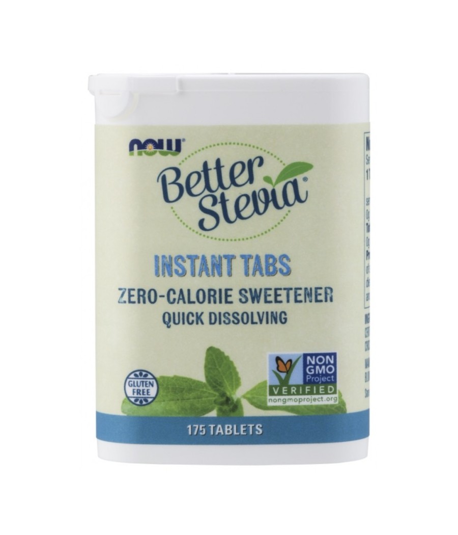 NOW FOODS Better Stevia Instant Tabs, N175 – low-calorie product from NOW, buy in Bombbar