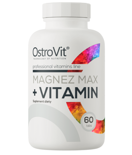 OSTROVIT Magnesium MAX + Vitamin 60 tabletti